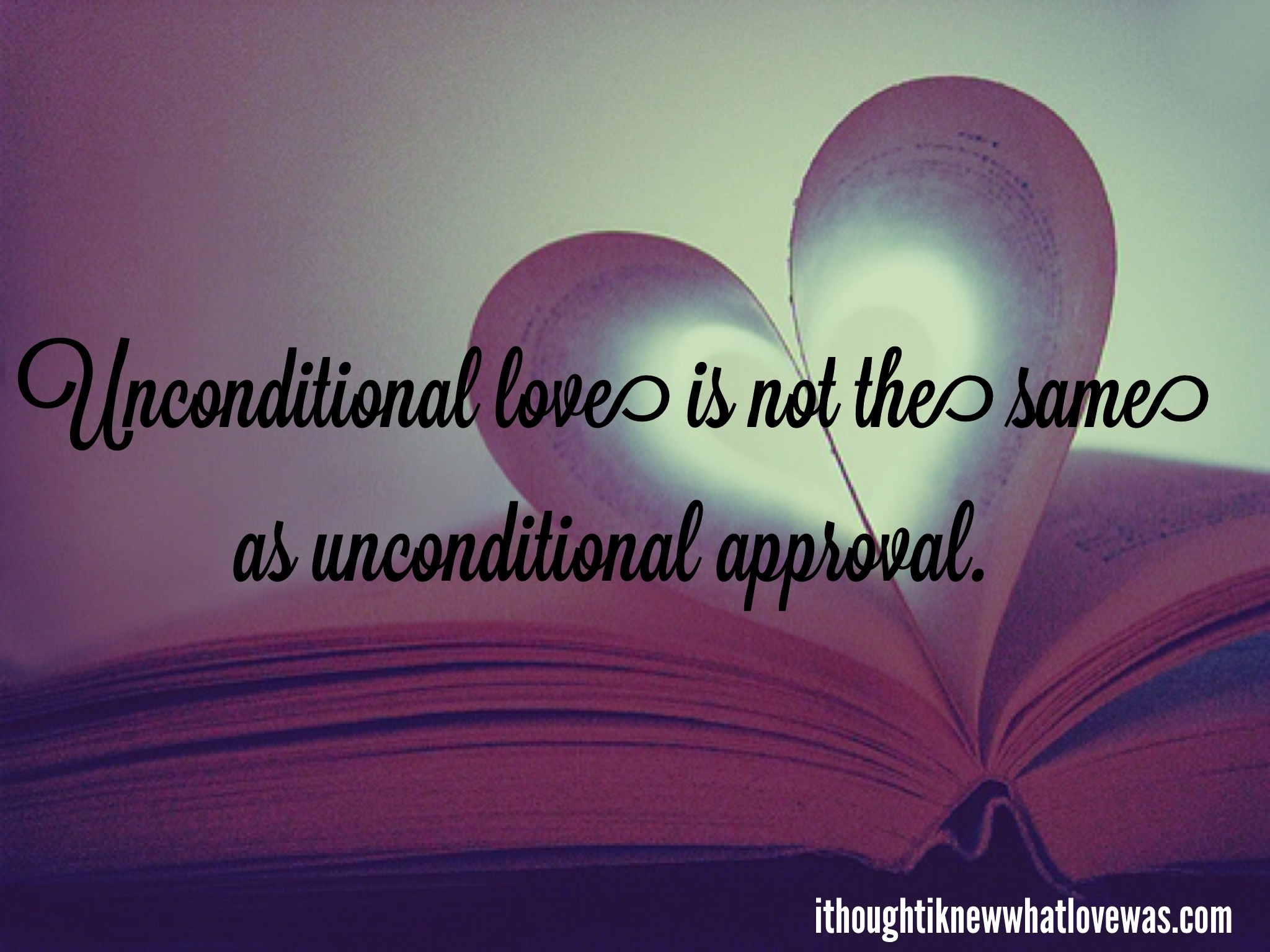 unconditional love poems